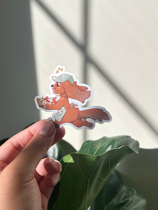 Cafe Jax Sticker