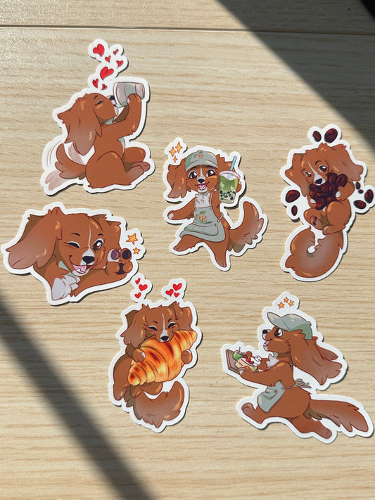 Puprista Jax Sticker Bundle